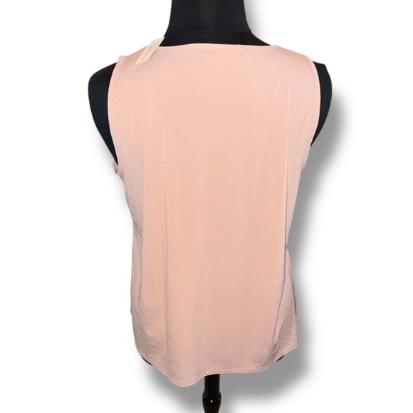 NWT LANE BRYANT Sequin Knit & Woven Tank - Rose Gold 18/20 - Picture 4 of 16